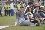 Sohail Khan, Arpita Khan at CCL match in D Y Patil, Mumbai on 25th Jan 2014